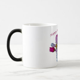 Feliz Aniversário Nanna. Canecas Florais