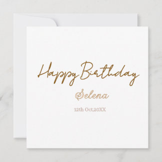 feliz aniversário nome data marrom roxo pastel sim