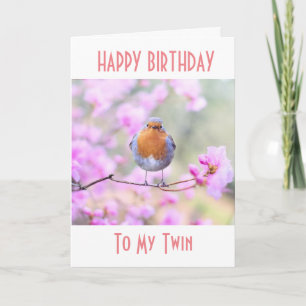 FELIZ *ANIVERSÁRIO* PARA A MINHA CARTÃO **TWIN**