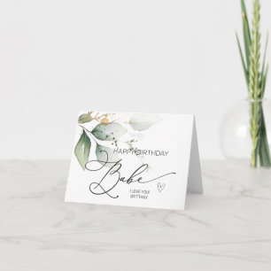 Feliz Aniversário Para Cartão De Marido Namorado