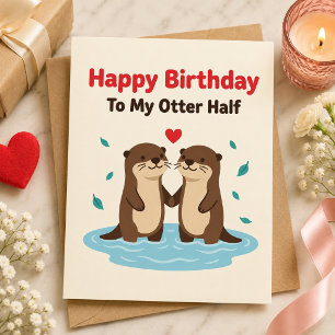 Feliz Aniversário Para os Meus Cartões de Metade d