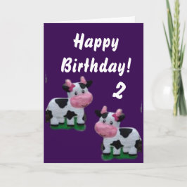 Feliz aniversário para você! Cartão