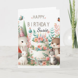 Feliz Aniversário Querida Netinha Cartão de Felici