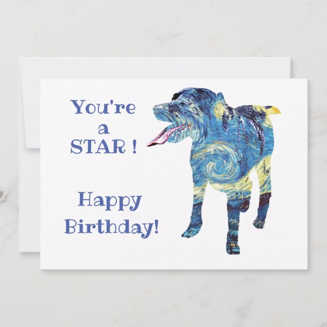 Feliz aniversário, Van Gogh. (Frente)