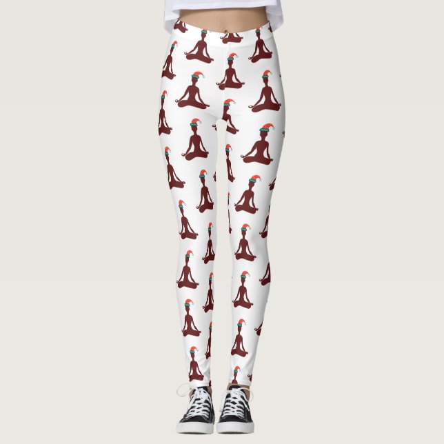 Feliz ano novo 2018 Leggings Yoga (Frente)