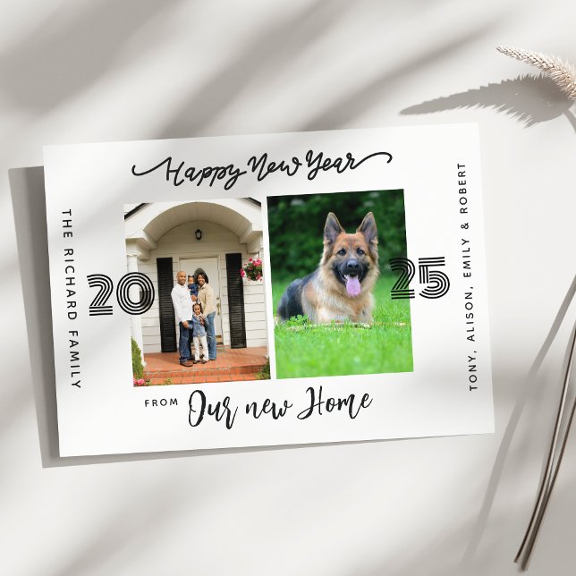 Feliz Ano Novo Anúncio de Mudança (Criador carregado)