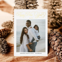 Feliz Ano Novo Família 4 Colagem de Fotos