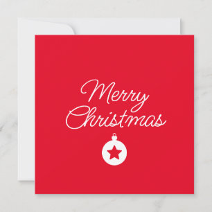 Feliz Ano Novo Merry Natal Cartão de Férias