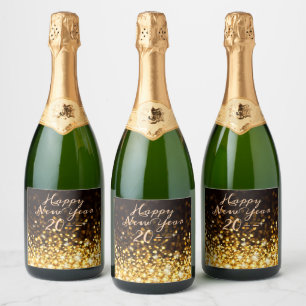 Feliz ano novo Silver Sparkle