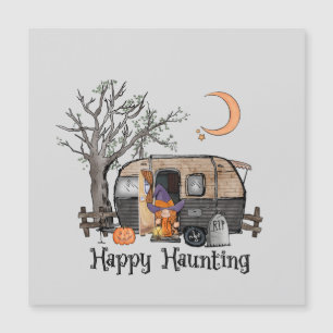 Feliz assombro - Bruxa Spooky e Camper Van