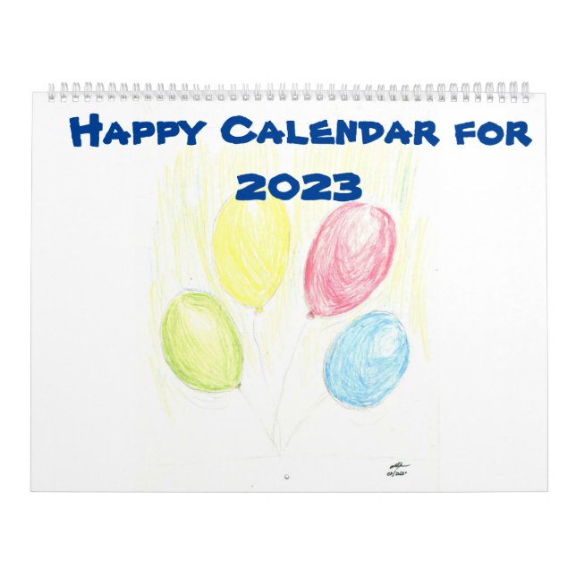 Feliz calendário para 2023 (Capa)