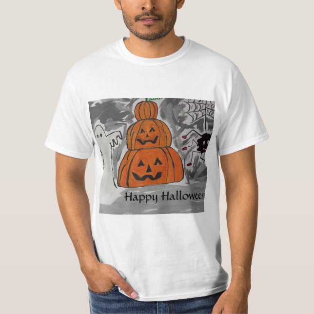 Feliz Camisa do Dia das Bruxas (Frente)