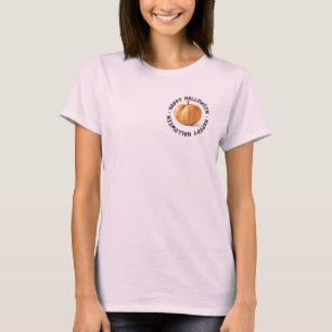 Feliz Camiseta Branca de Halloween