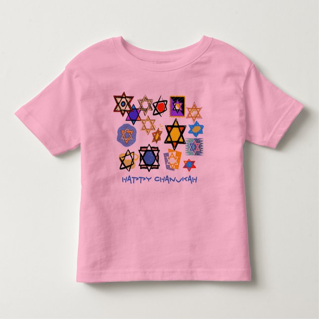 FELIZ CAMISETA CHANUKKAH TODDLER - FERIDOS ALTOS (Frente)