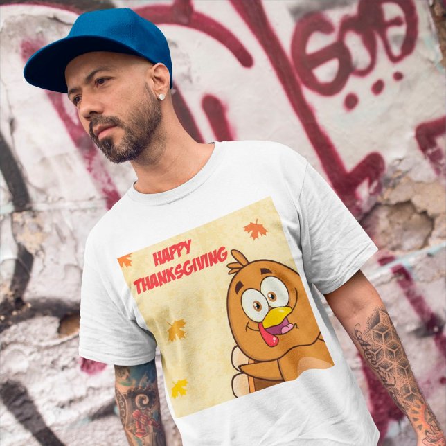 Feliz Camiseta de Ação de Graças (Criador carregado)