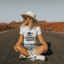 Feliz Camper Life é bom | T-Shirt feminino