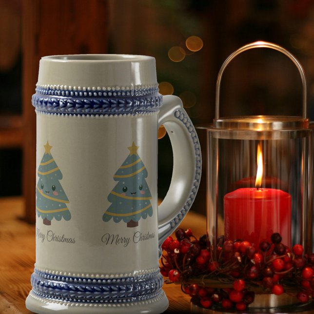 Feliz Caneca de cerveja de cerveja de Natal (Merry Christmas Beer Stein)