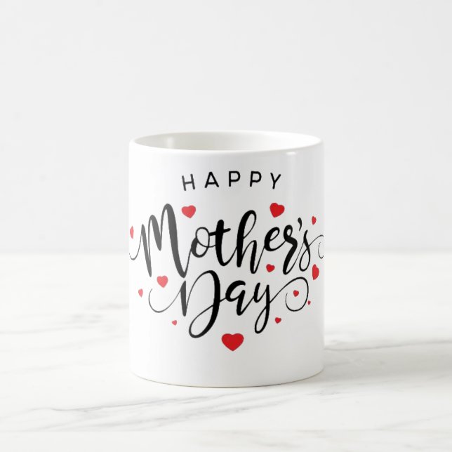 Feliz caneca do Dia das Mães (Centro)