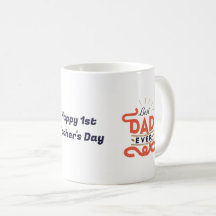 Feliz caneca do dia dos pais das ruas - Design de 