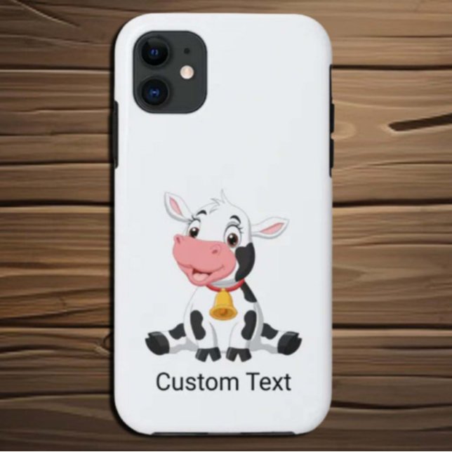 Feliz capas de iphone de casaco de vaca (Criador carregado)