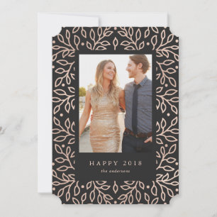 Feliz Cartão com fotos de 2018