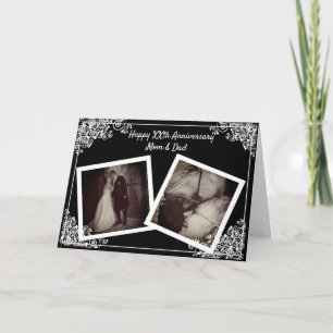 Feliz Cartão com fotos de aniversário