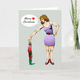 Feliz Cartão com fotos de Natal