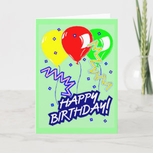 Feliz Cartão de Aniversário