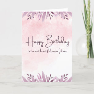 Feliz Cartão de Aniversário