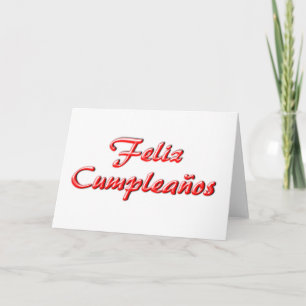 Feliz cartão de aniversário
