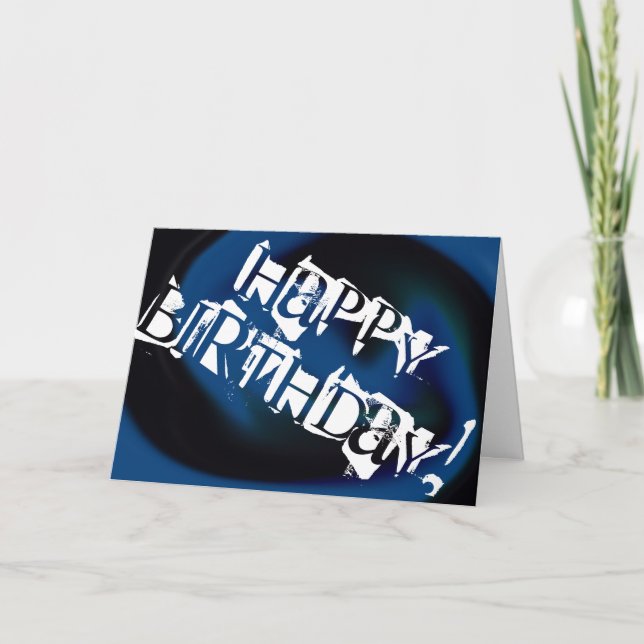 Feliz Cartão de Aniversário (Frente)