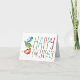 Feliz Cartão de Aniversário