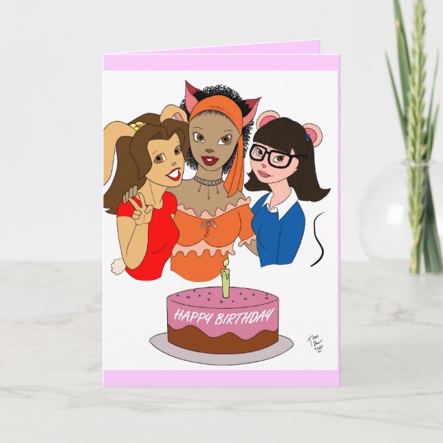 Feliz Cartão de Aniversário (Frente)