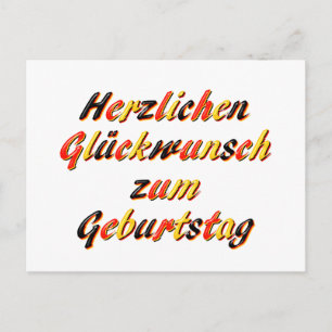 Feliz cartão de aniversário