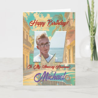 Feliz Cartão de Aniversário com Foto