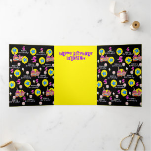 Feliz Cartão de Aniversário de 5, #5 Preto