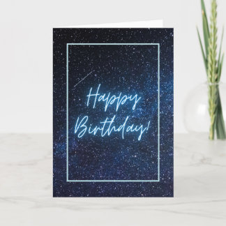 Feliz Cartão de Aniversário Dobrado