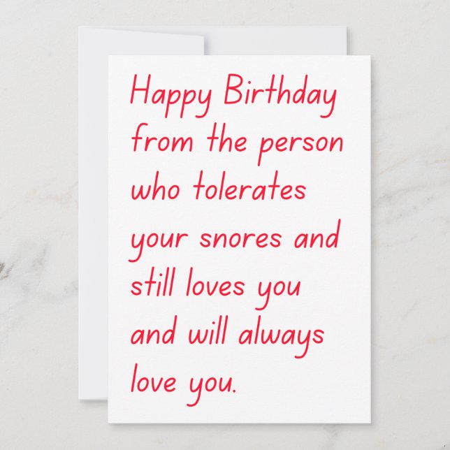 Feliz Cartão de Aniversário Engraçado (Frente)