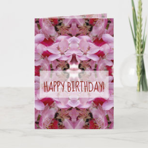 Feliz Cartão de Aniversário, Sonho Floral