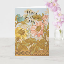 Feliz Cartão de Dia das Mães 🌷 Edição de Flor Art