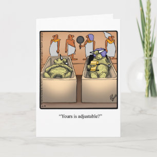 Feliz Cartão de Dia do Rei Tut