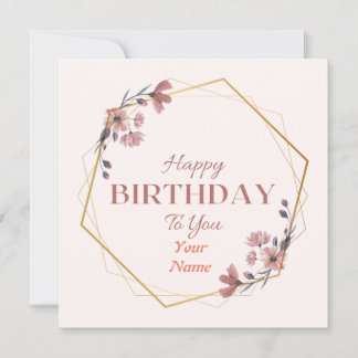 Feliz Cartão de Feliz Aniversário