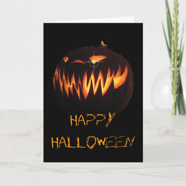 Feliz Cartão de Halloween (Frente)