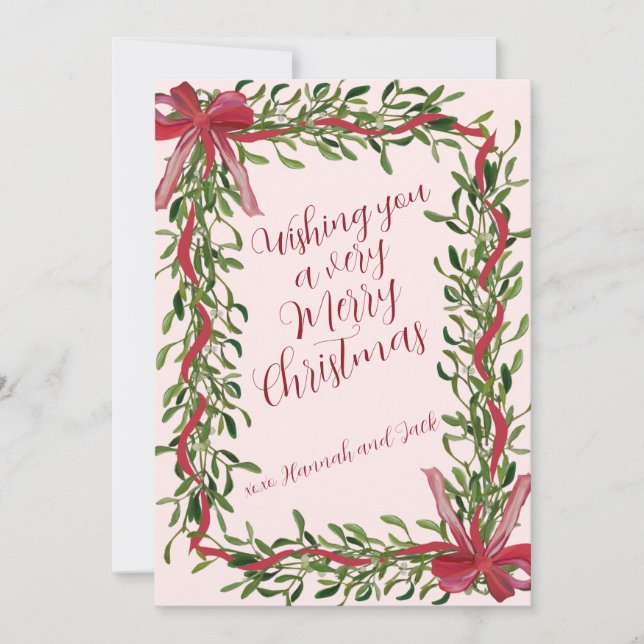 Feliz Cartão de Natal (Frente)