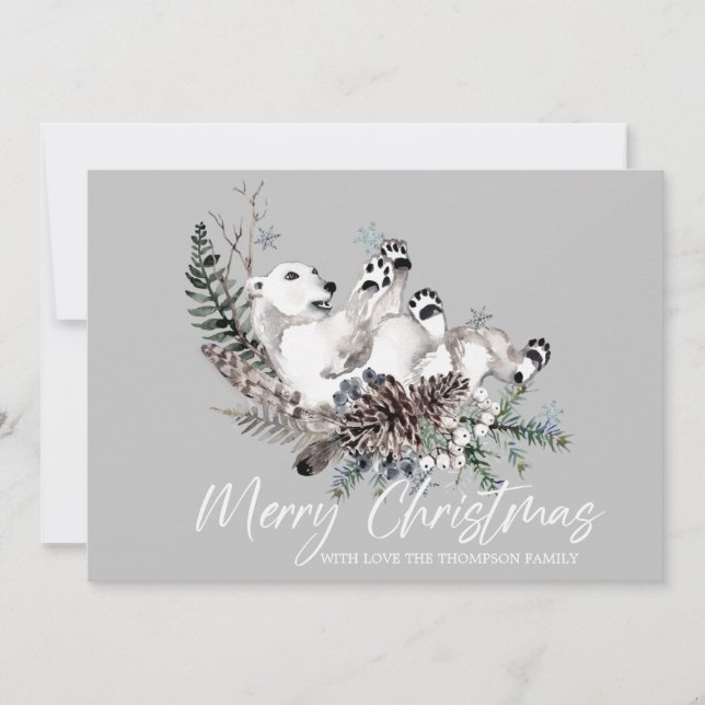 Feliz Cartão de Natal (Frente)