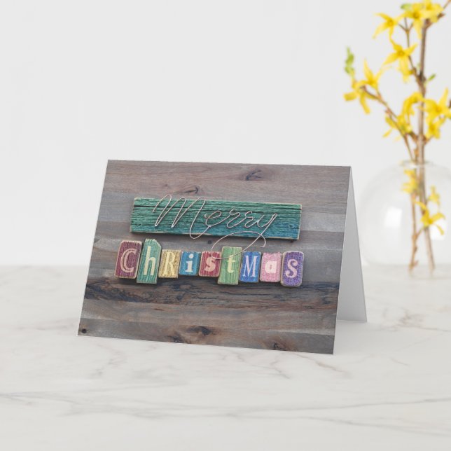 Feliz Cartão de Natal (Flor Amarela)