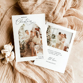 Feliz Cartão de Natal | Cartão com fotos de Natal