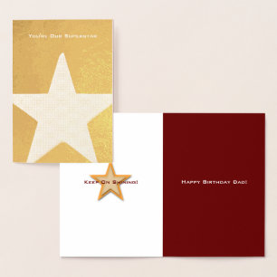 Feliz Cartão de Pai de Aniversário