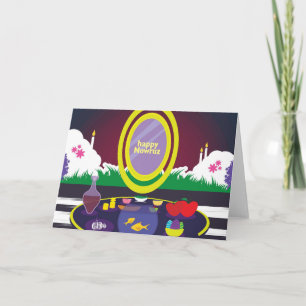 Feliz Cartão de Saudação de Ano Novo Persa de Nowr