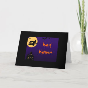 Feliz Cartão de Saudação de Halloween
